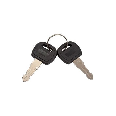 Global Equipment Set of 2 Replacement Keys #037 For LCD Monitor Cabinets WIT502R-KD-KEY